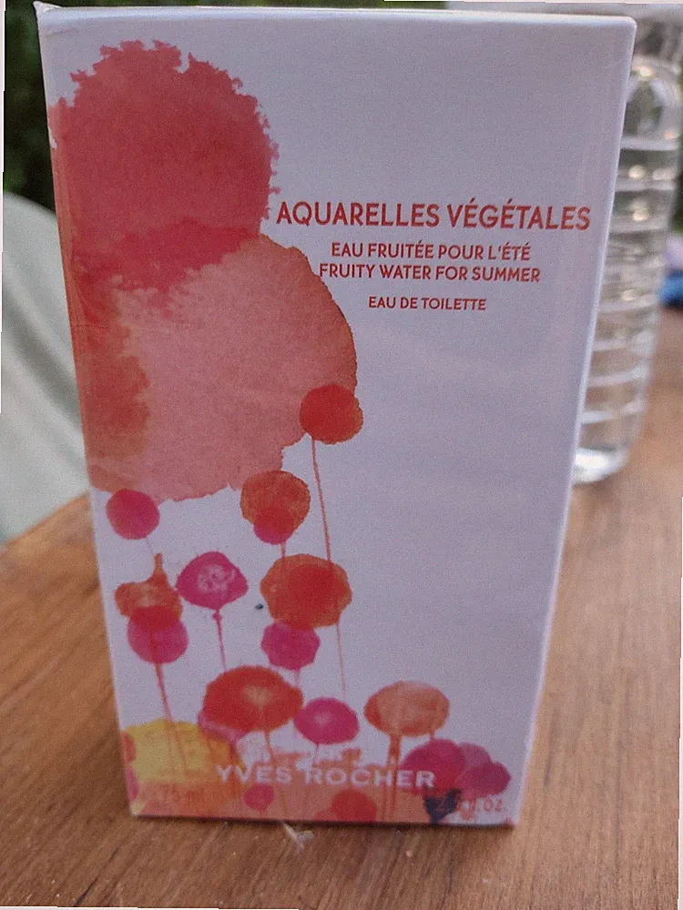 Parfum Eau De Toilette Aquarelle Pflanzen Yves Rocher Spray 75 ml Blister