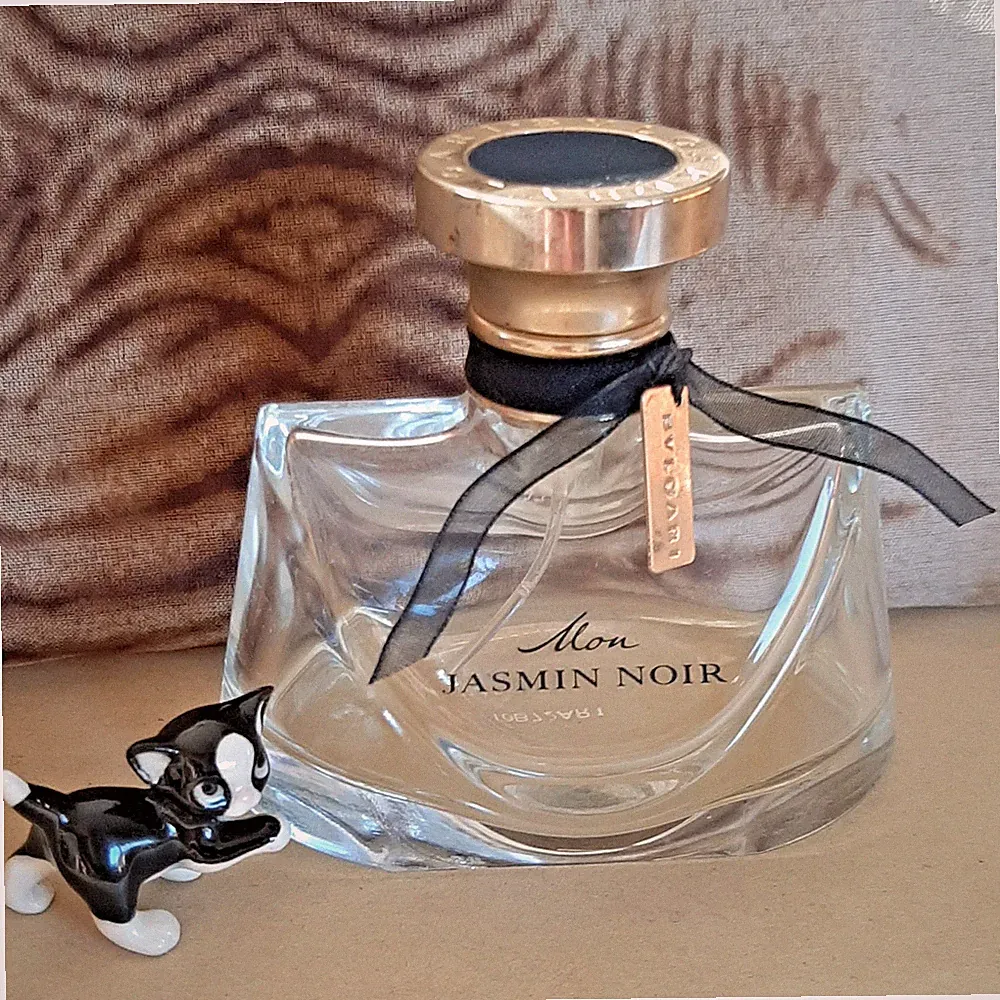 ⭐Parfum Flakon Bvlgari Bulgari MON JASMIN NOIR ~ für Sammler ~ Deko⭐