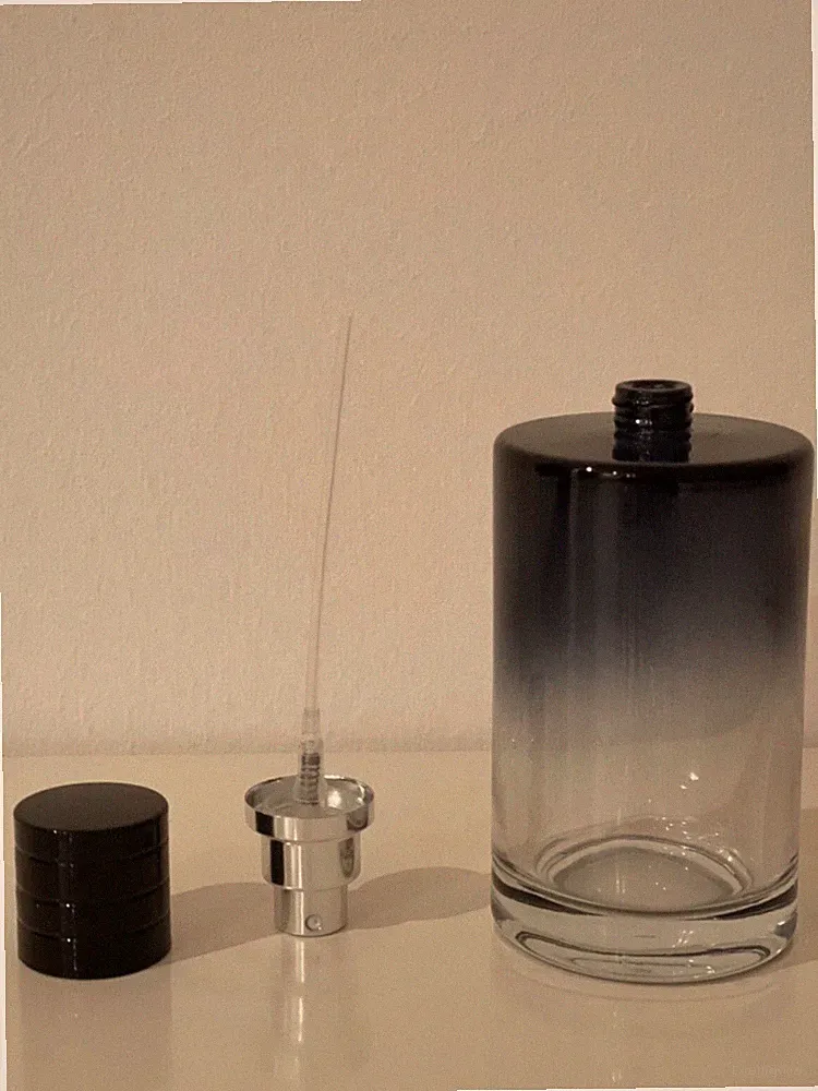 Parfum Glas Flakon Nachfüllbar Parfum Flasche BLACK PARFÜMFLASCHE 100 ml