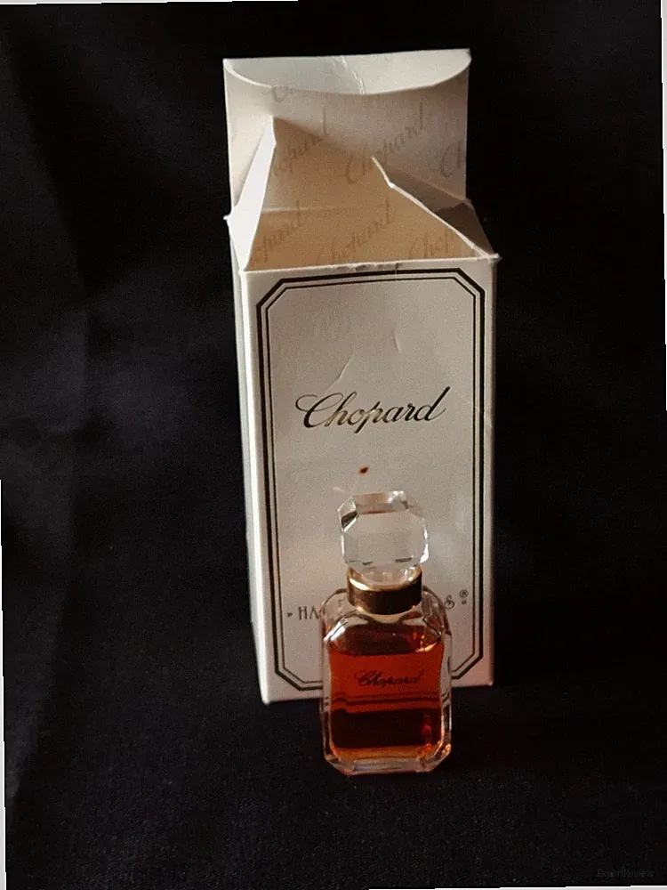 Parfum, "Happy Diamonds-Miniature von Chopard" aus den 80ern, wurde benutzt