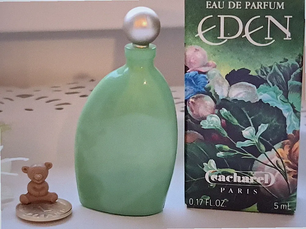 Parfum Miniatur Eden, Cacharel, 5 ml EdP & Box aus Sammlung, Mini Flakon