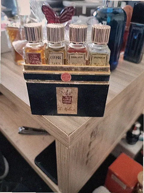 Parfum MOLINES Les five flowers 4 x 5ml Zypern souveräne Pracht Les 5 flowers
