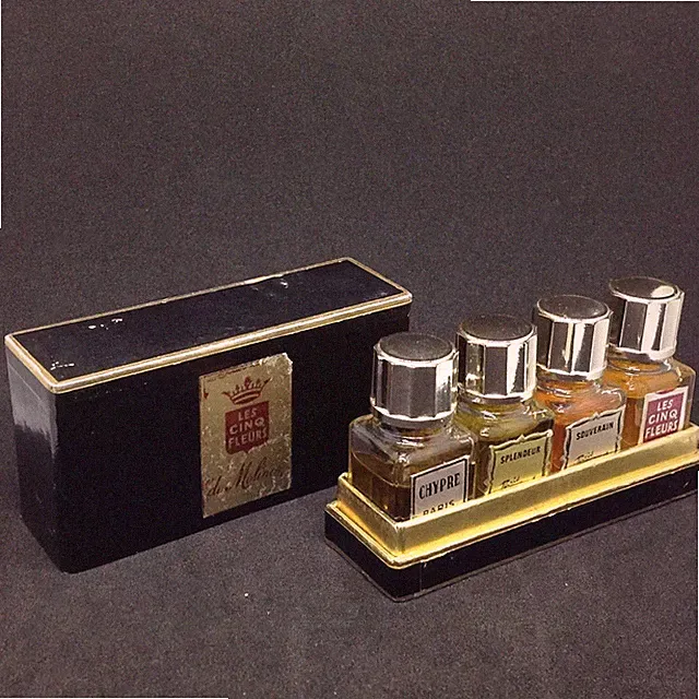 Parfum MOLINES Les five flowers 4 x 5ml Zypern souveräne Pracht Les 5 flowers