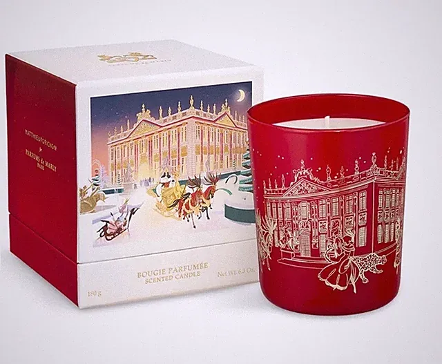 PARFUMS DE MARLY Delice D Epices Spiced Candle 180g - Nagelneu Versiegelt