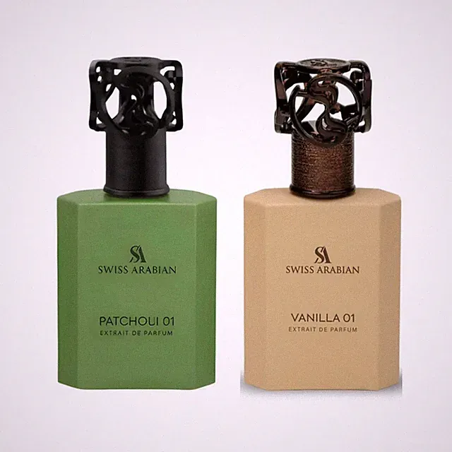 Patchouli 01 und Vanilla 01 von Swiss Arabian Eau de Parfum 50ml Unisex Parfum