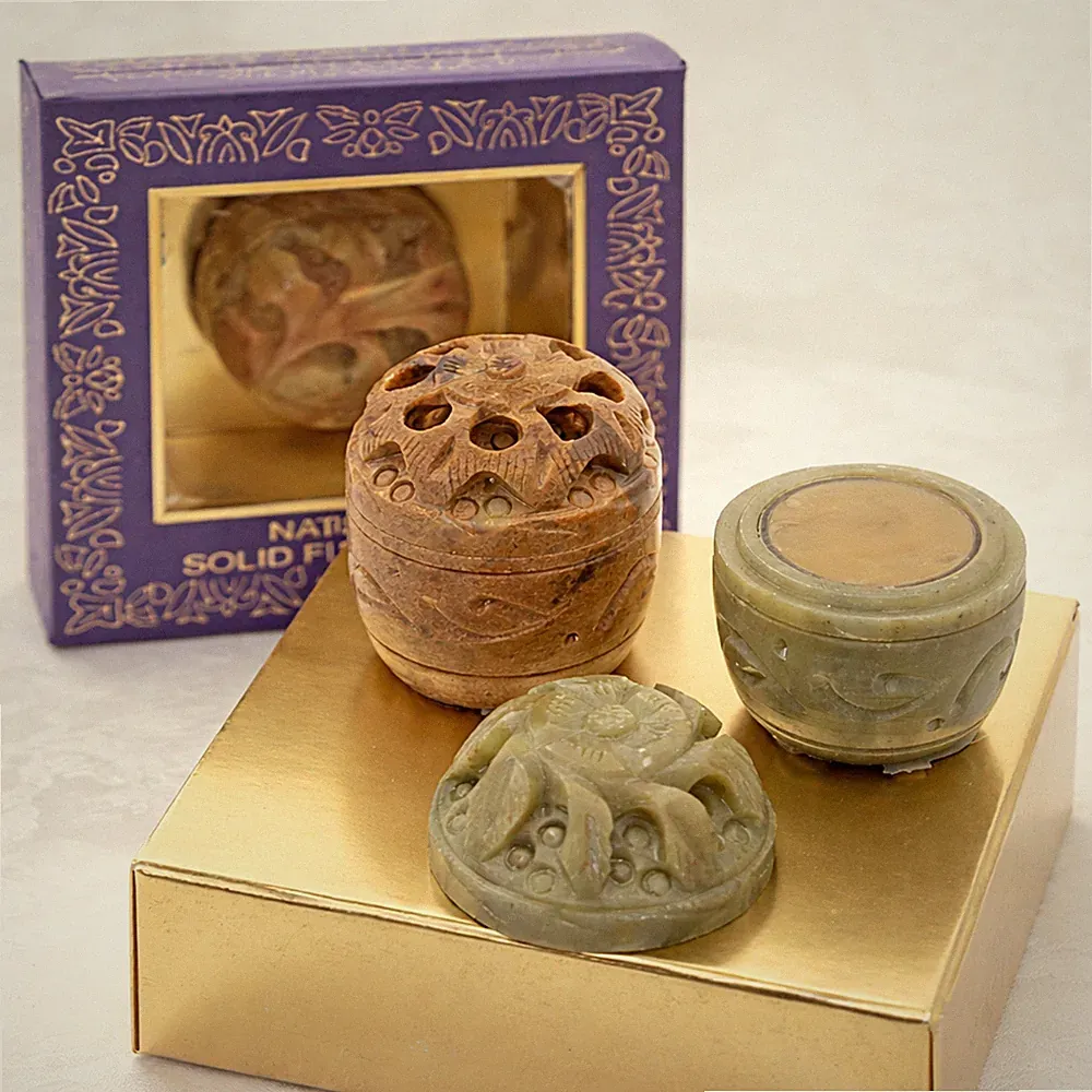 Patchouli Duft Patschuli Creme 100% Natürlich Pflanzlich Parfum Stein Tiegel 8g