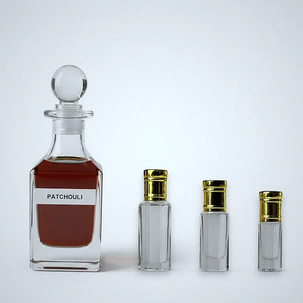 Patchouli Parfüm Öl, Duftöl sehr stark , Intensiv 3ml , 6 ml , 12ml Roll On