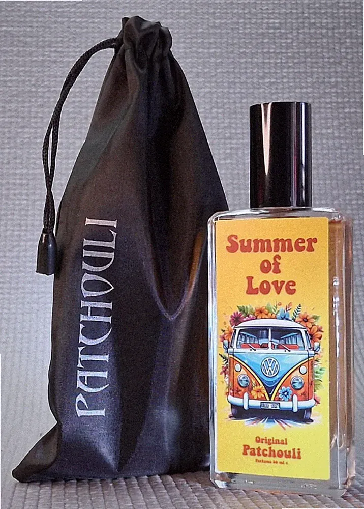 Patchouli Parfum Summer of Love Sandelholz 50ml EDP Eau de Parfum Hippie Unisex