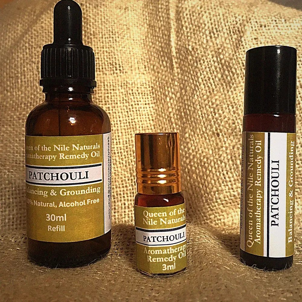 Patchouliöl Rollerball/Dark Patchouli/Natural Hippy Parfum 3ml/10ml/30ml