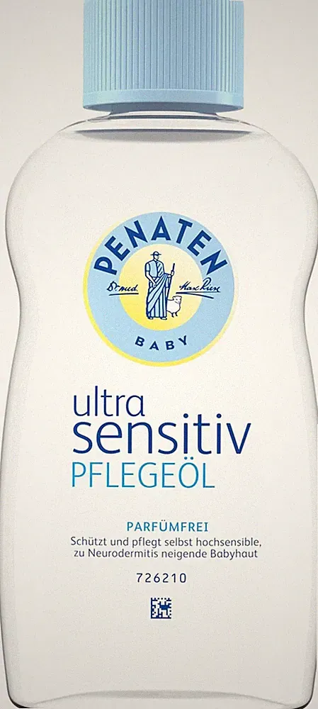 Penaten Baby Ultra Sensitiv Pflegeöl parfümfrei Körperöl empfindliche Haut 200ml