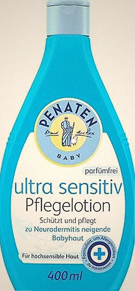 PENATEN Ultra Sensitiv Pflegelotion parfümfrei Babylotion empfindlich Haut 400ml