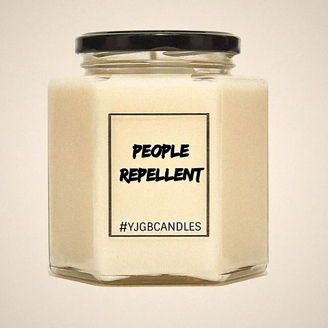 People Repellent Lustiger Witz Duftkerze Geschenk