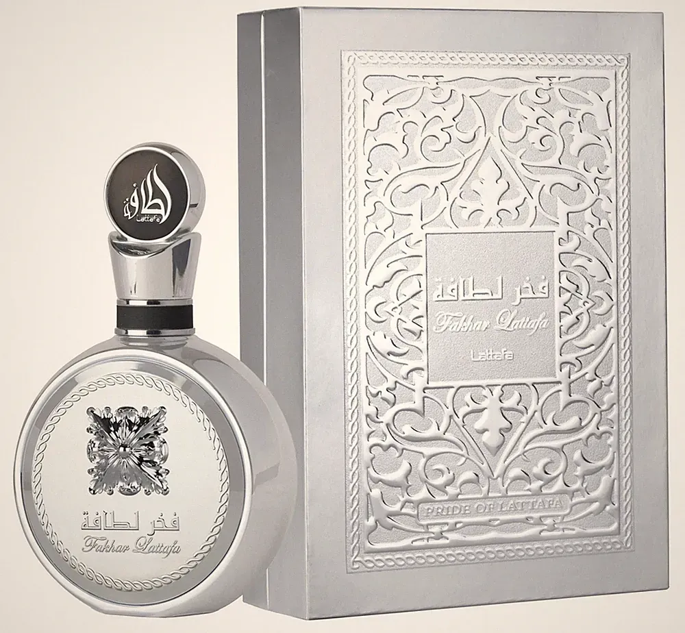 Perfume Árabe Fakhar Platin de la casa Lattafa Envío 24/48hrs MRW