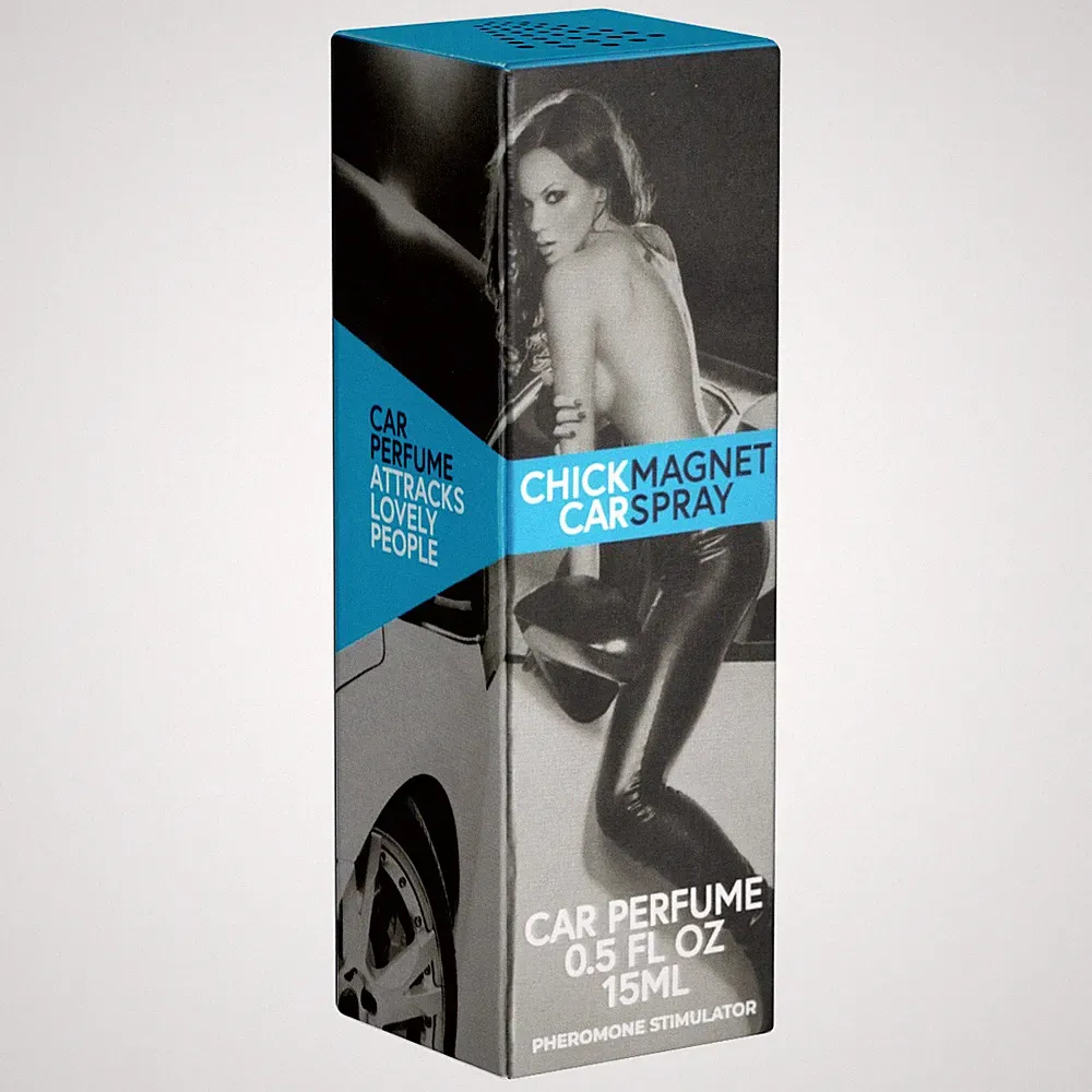 Pharmquests Chick Magnet Car Perfume Pheromon Auto Duft Spray mit Sensfeel 15ml