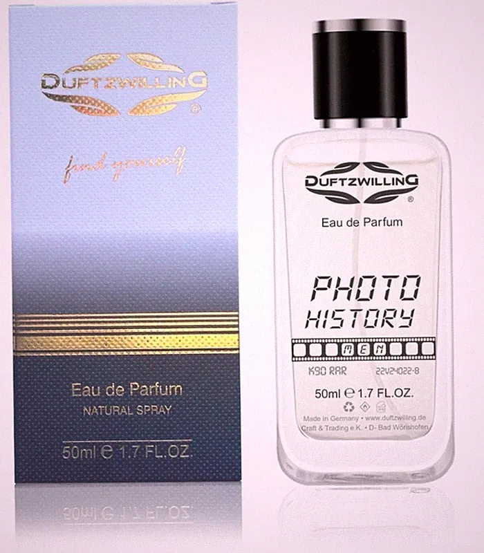 PHOTO HISTORY 50ml DuftzwillinG ® RARITY Eau de Parfum HERREN Parfüm Herrenduft