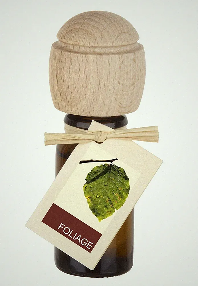 Piccolino Raumduft Duftöl Foliage mit Buchenholzkopf Diffuser Parfümöl 10 ml