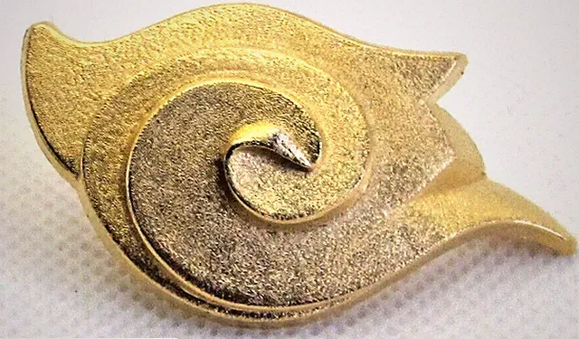 Pin's PARFUN STEPHANIE Schmuck signiert Arcane Patent Paris Vintage Selten #4/7