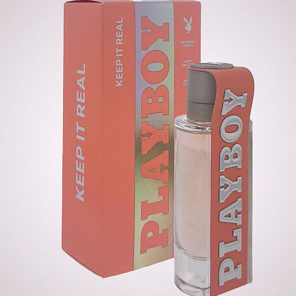 Playboy Keep it Real Eau de Toilette sinnlich + fruchtig Damen Parfüm für Sie