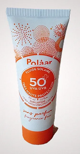 Polaar Fluid Solaire Sun Lotion LSF 50 UVA + UVB Filter hoher Schutz 20 ml -NEU