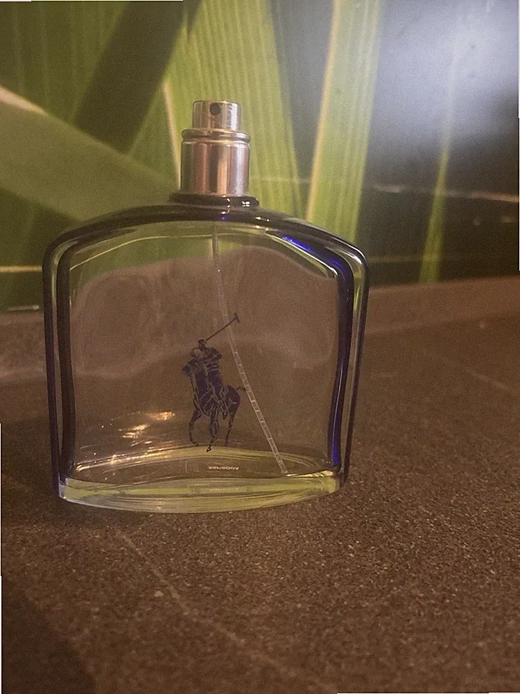 Polo Ralph Lauren Blue Eau De Toilette Leer Duft Flakon Parfümflasche