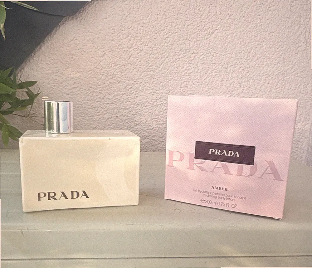 PRADA Amber Body Lotion 200 ml Lotion NICHT neu, 75% voll