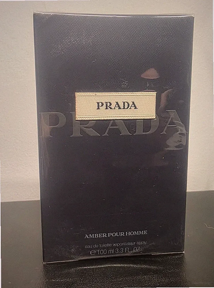 Prada Amber Pour Homme 100ml EDT French Batch Factory Sealed 100% Authentic