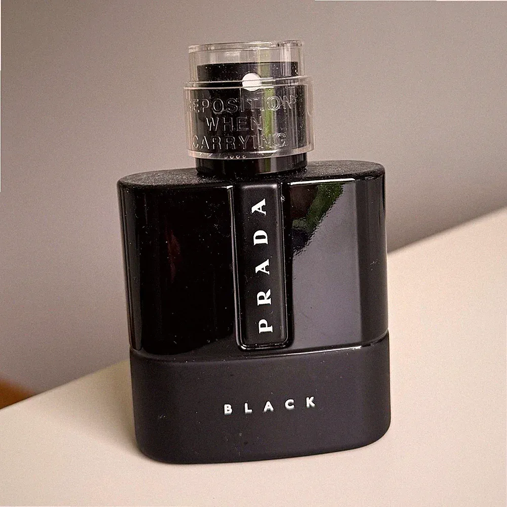 PRADA Black Herren Eau de Parfum 50 ml Parfum Flakon schwarz