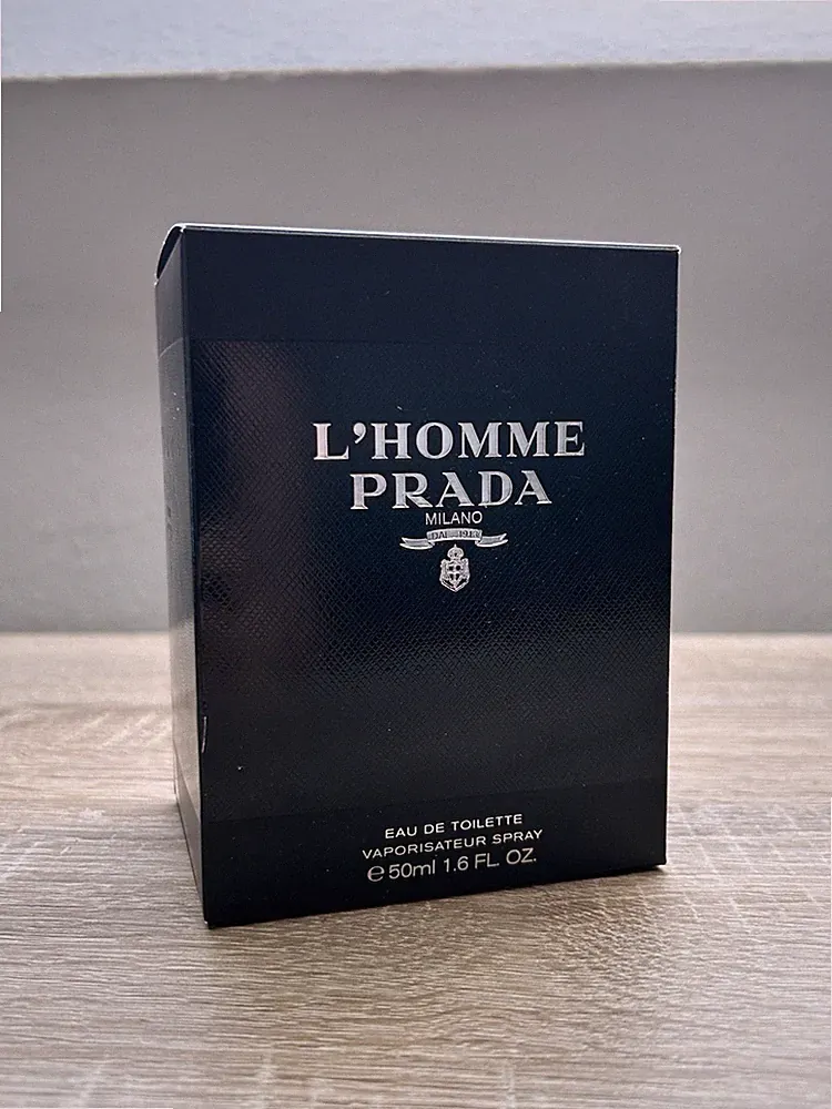 PRADA L'Homme Eau de Toilette Spray 50ml Flakon mit OVP