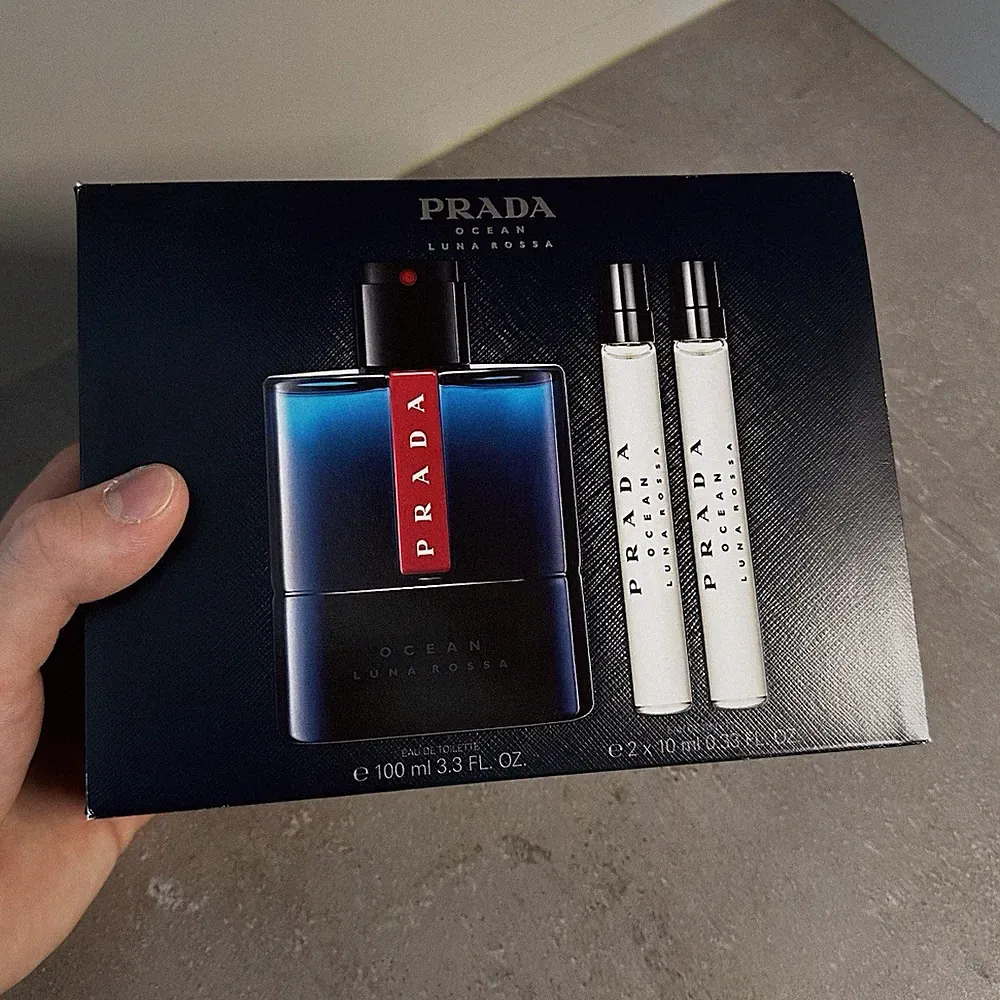 PRADA Luna Rossa Ocean Geschenkset Eau de Toilette EDT Spray 100 ml +2x10 ml