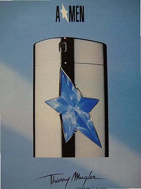 PRESSEWERBUNG 1996 PARFUM THIERRY MUGLER A MEN - ADVERTISING