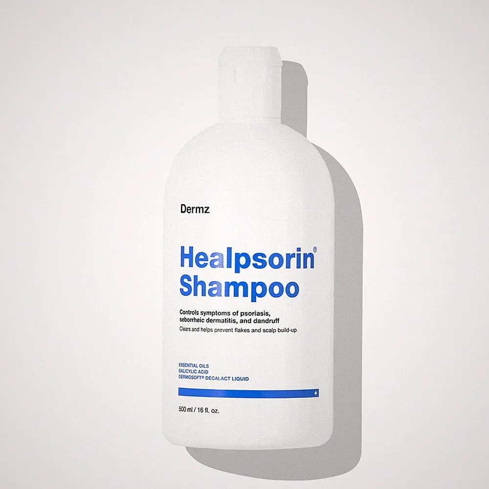 Psoriasis therapeutisches Shampoo 500 ml Salicylsäure Dermz Healpsorin UK-Bestand