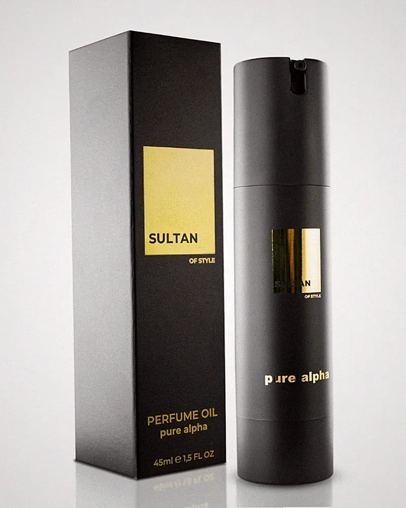 Pure Alpha Parfum Oil Herren Würziger & Frischer Duft 100% Alkoholfrei Pflegende
