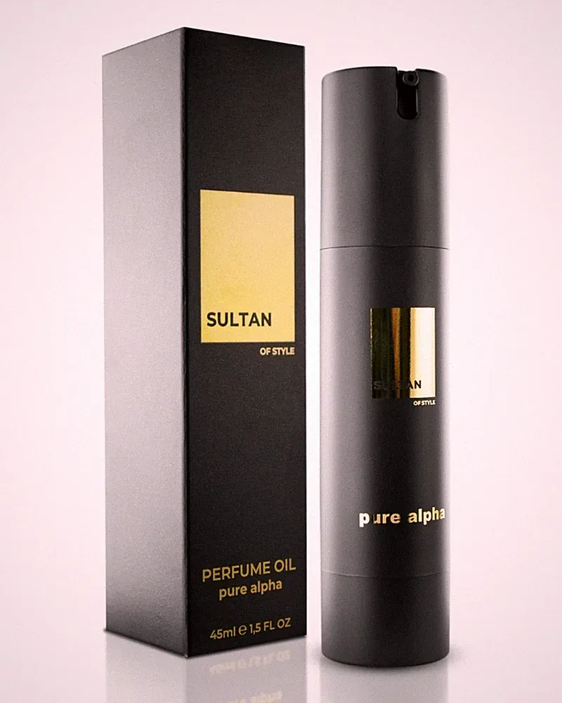 Pure Alpha Parfum Oil Herren Würziger & Frischer Duft 100% Alkoholfrei Pflegende