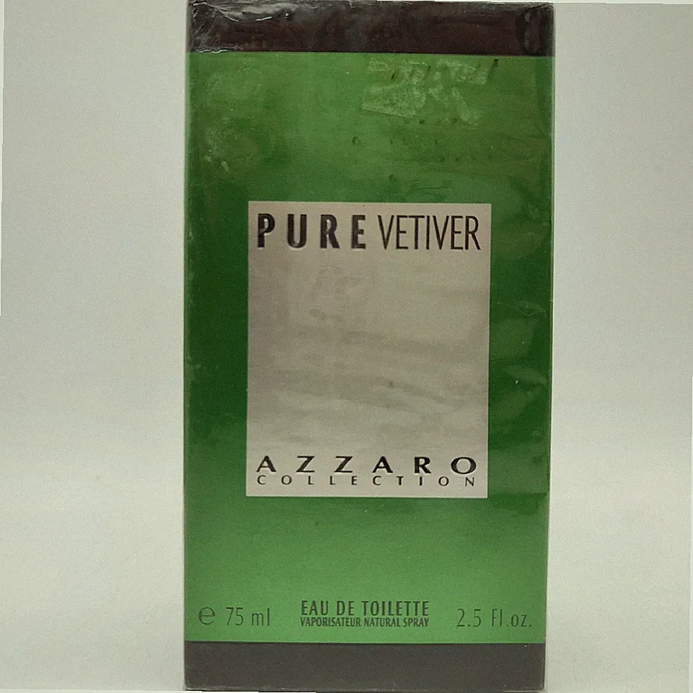 PURE VETIVER AZZARO Parfum Herren Eau De Toilette 75ml Spray VAPORISATEUR