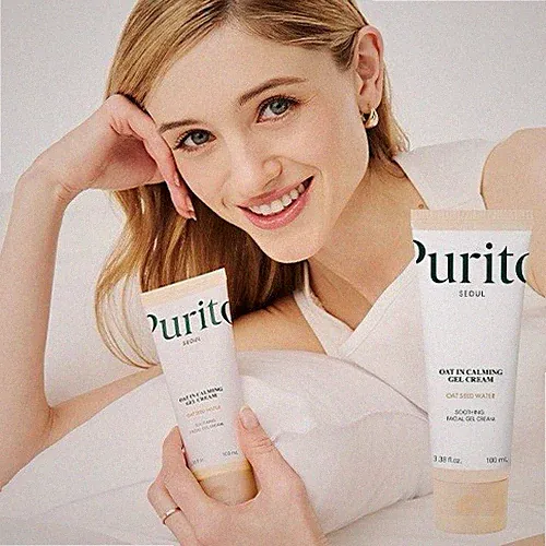 Purito Oat-in Calming Gel-Creme Tagespflege Gesicht 100 ml vegan parfümfrei