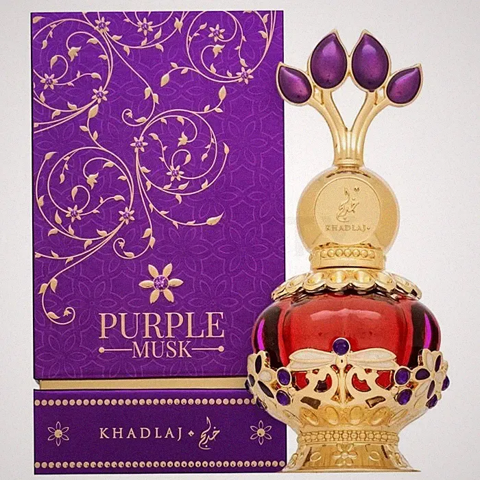 Purple Musk Konzentriertes Parfümöl 20 ml von Khadlaj (125 € 100ml)