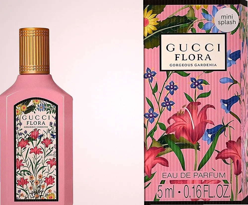 Gucci Flora Gorgeous Gardenia Eau de Parfum Damen - Mini Parfum 5ml