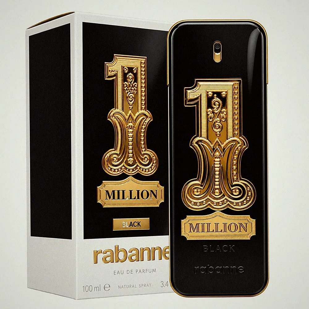 Rabanne 1 Million Black Eau de Parfum 100 ml Premium Herren Duft Spray