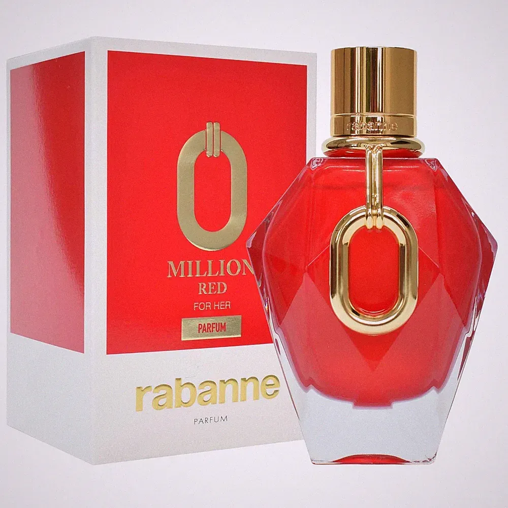 Rabanne Million Red for Her Parfum 90 ml Premium Damen Duft Parfüm Spray