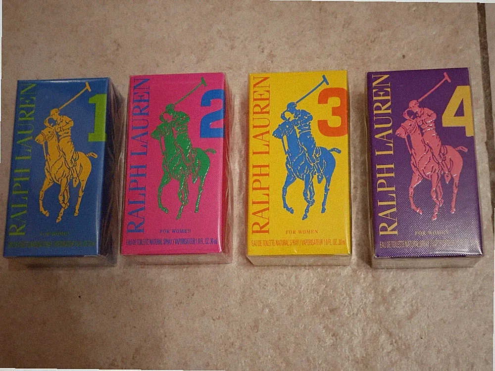Ralph Lauren The Big Pony Collection 1 - 4 je 30 ml Eau de Toilette NEU Rarität