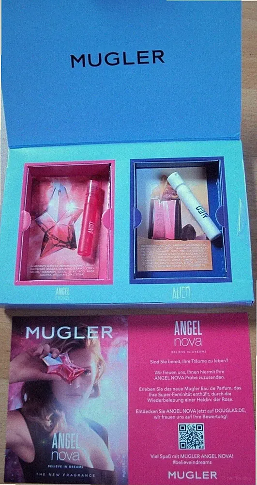 Rarität*Limited Edition* EDP Parfum DUO Geschenk Set MUGLER Angel Nova & ALIEN