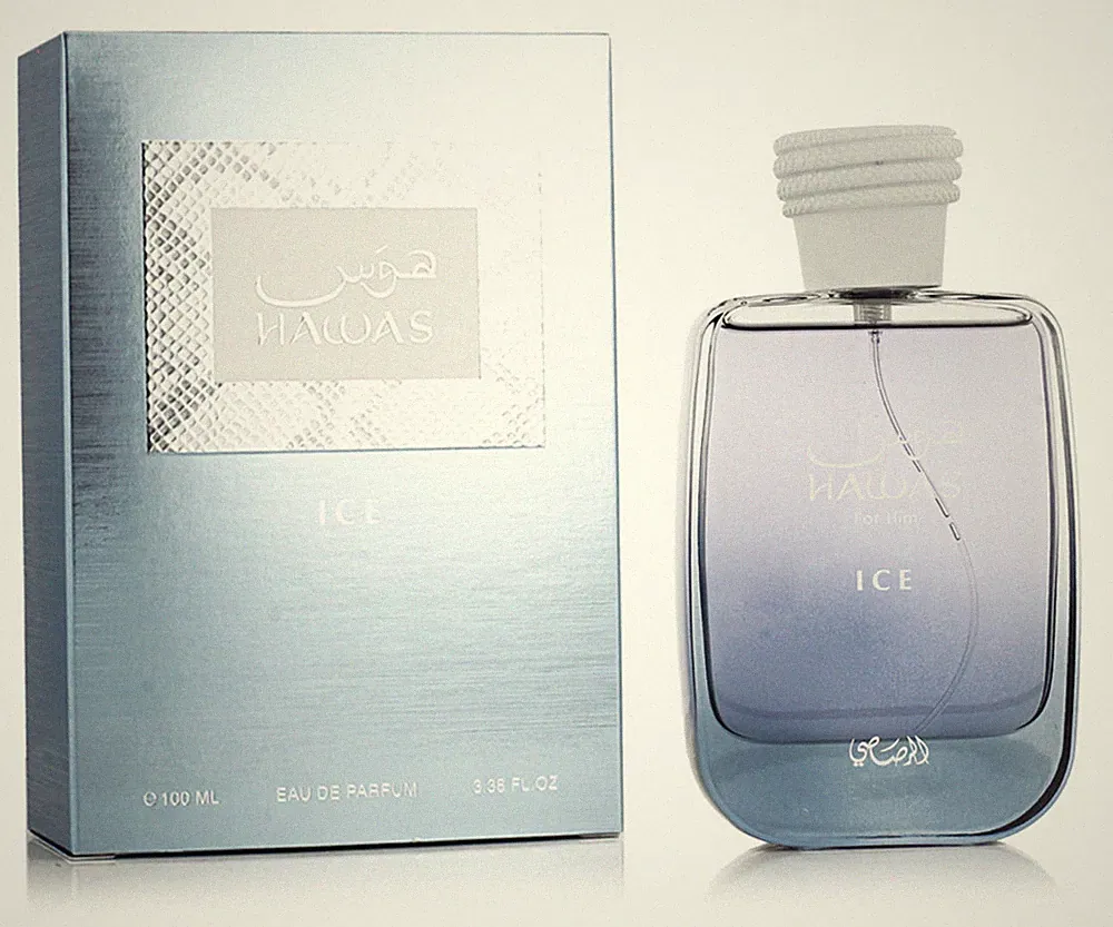 Rasasi Hawas Ice 100ml Eau de Parfum Herren Duft Original Neu OVP Herrenparfüm
