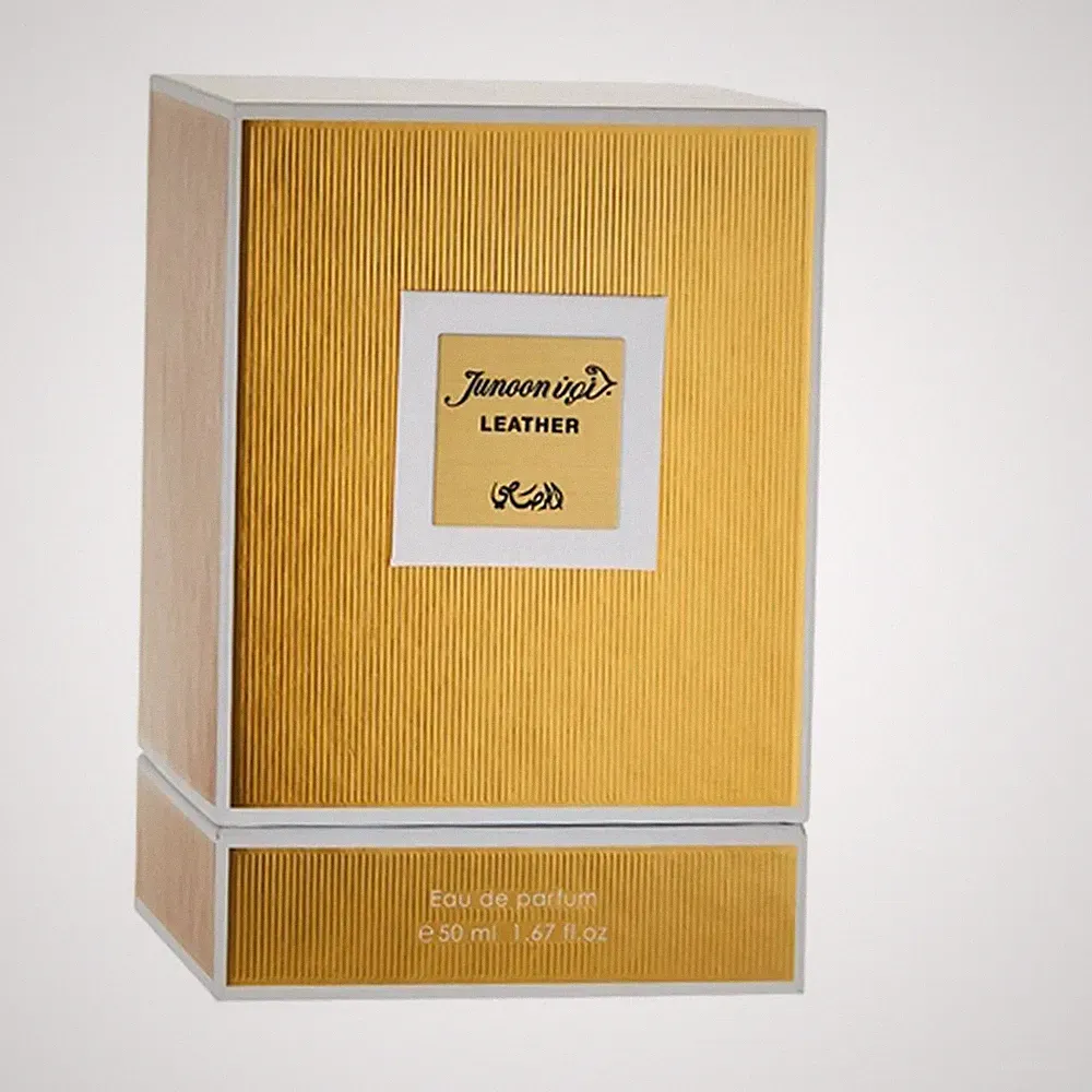 Rasasi Junoon Leather Eau de Parfum Herrenparfum 49 ml Duft NEU OVP