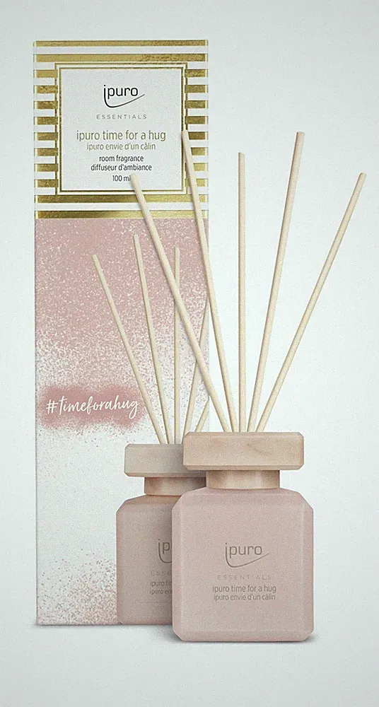 Raumduft Diffuser 100ml Vanille Orange Moschus ipuro Essentials TIME FOR A HUG