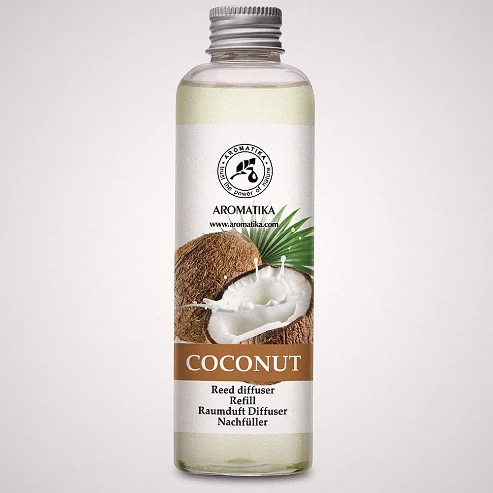 Raumduft Diffuser Nachfüller Kokos 200 ml Raumbeduftung Raumerfrischer Exot...
