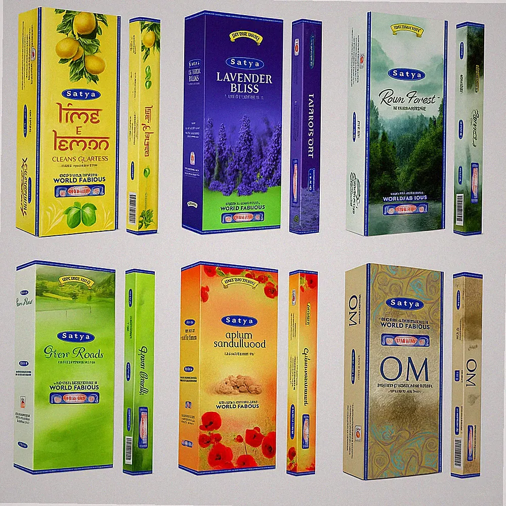 Raumduft Räucherstäbchen | Langanhaltender blumiger & holziger Aroma Lufterfrischer