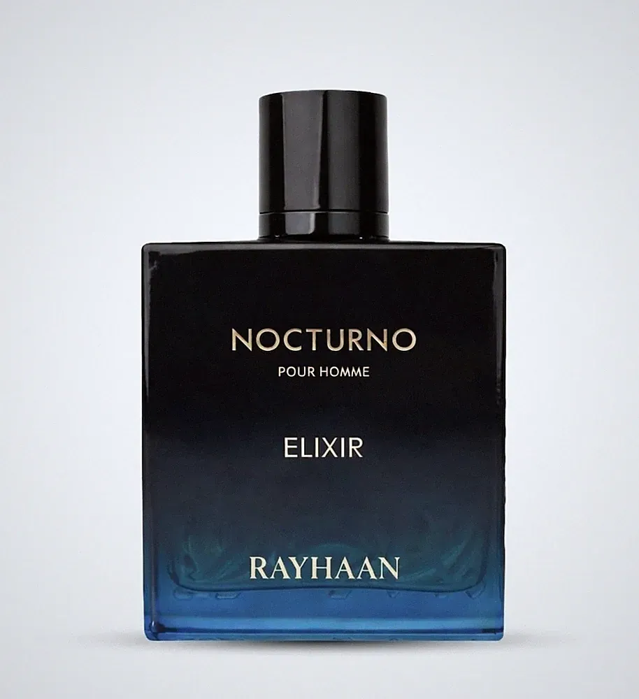 Rayhaan Nocturno Elixir Eau de Parfum 100ml Neu OVP Holz Bernstein Homme Herren