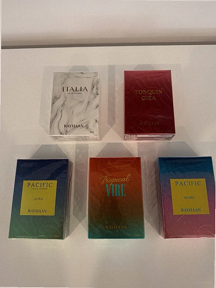 Rayhaan Parfum-Set Je 100 Ml Sommer Special-Set BEGRENZT!