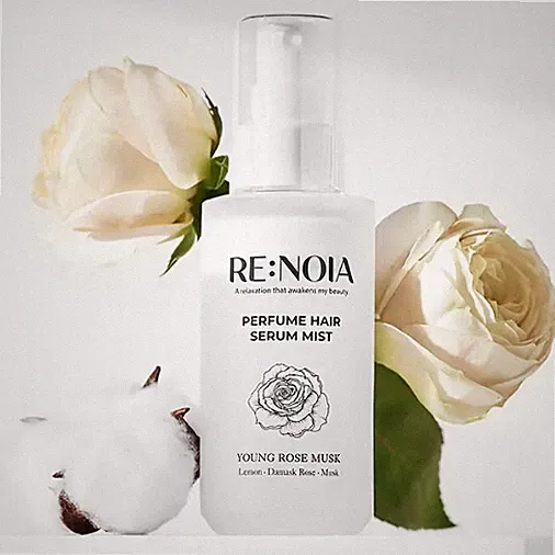 RE:NOIA Parfum Haarserum Mist Young Rose Musk 80ml Moisture Hair Essence NEU