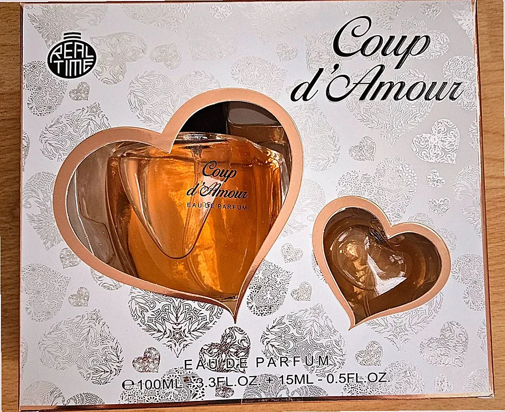 REAL TIME Coup d'Amour Eau de Parfum Spray Set 100 ml + 15 ml